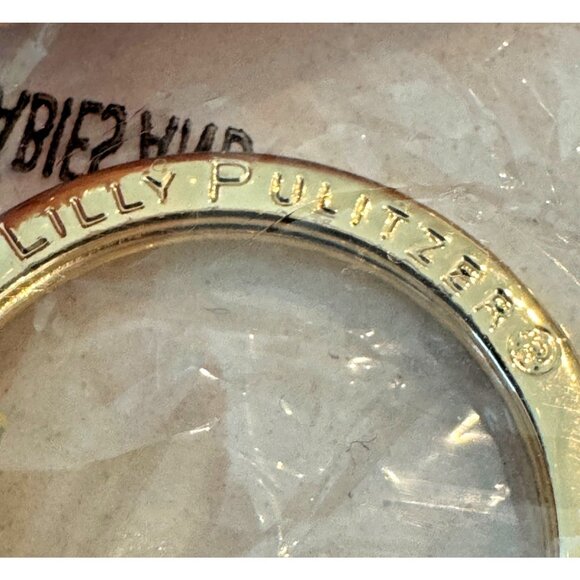 NEW Lilly Pulitzer ID Case Keychain Wallet With Zip Close Card Holder in - Picture 6 of 6